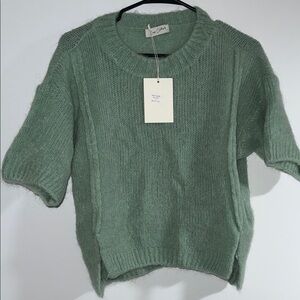 Sage Green Crew Neck Sweater